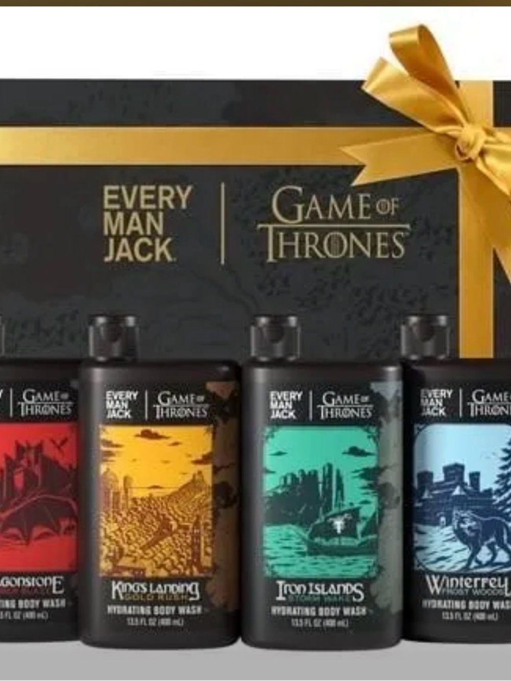 Every Man Jack -Game of Thrones Hydrating Body Wash Gift Set